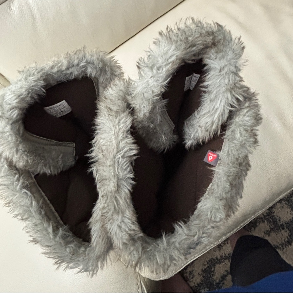 The North Face Shellista Lace Luxe Boot Brown Houndstooth Waterproof Size 8 - Picture 5 of 6